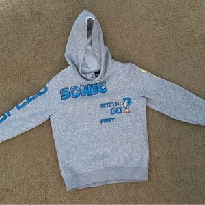 Sonic Kids Gray Hoodie